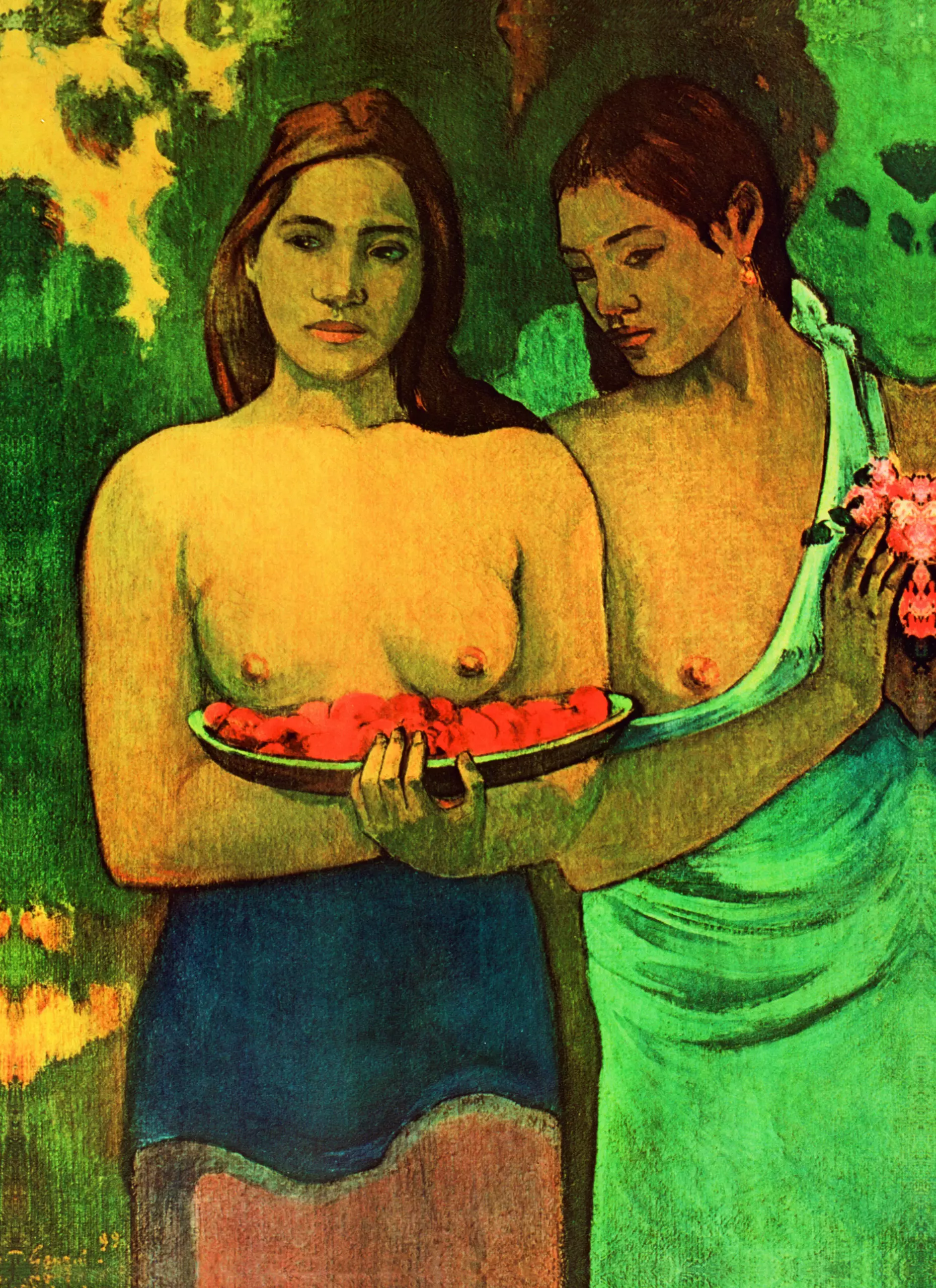 Wandbild (142) Two Tahitian Women präsentiert: Menschen,Frauen