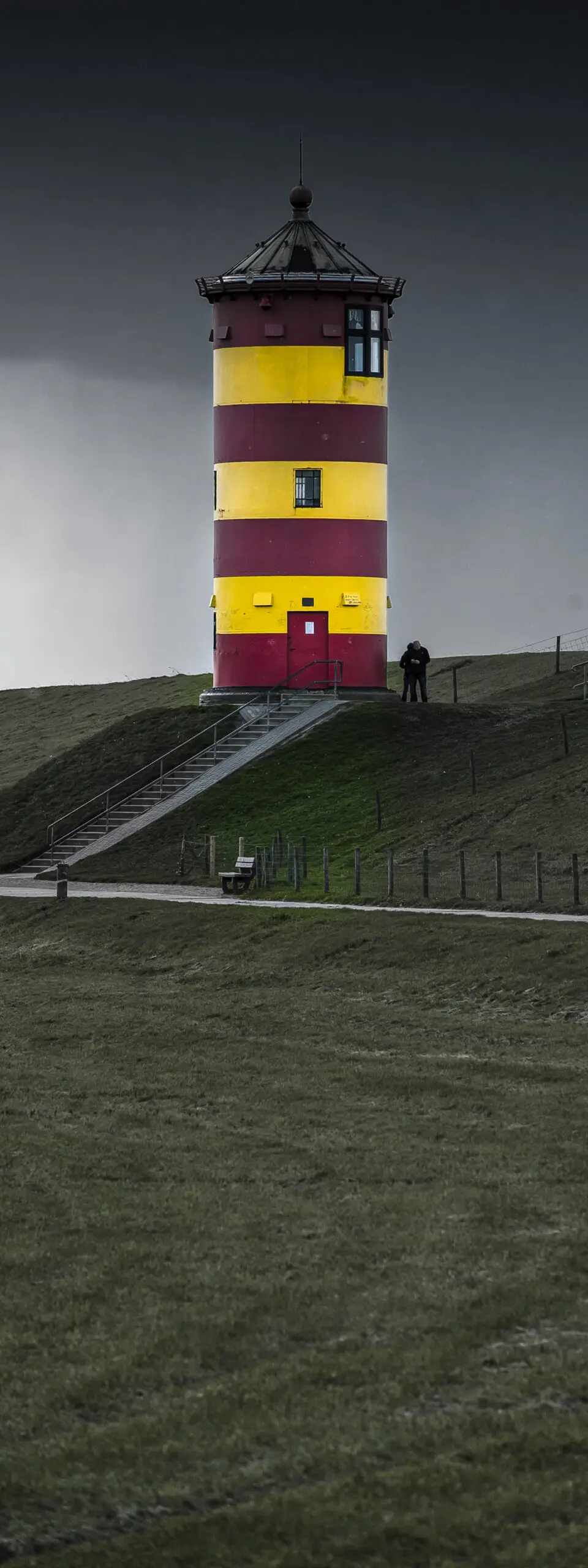 Wandbild (346) Pilsum LH präsentiert: Architektur,Landschaften,Leuchttürme,Sonstige