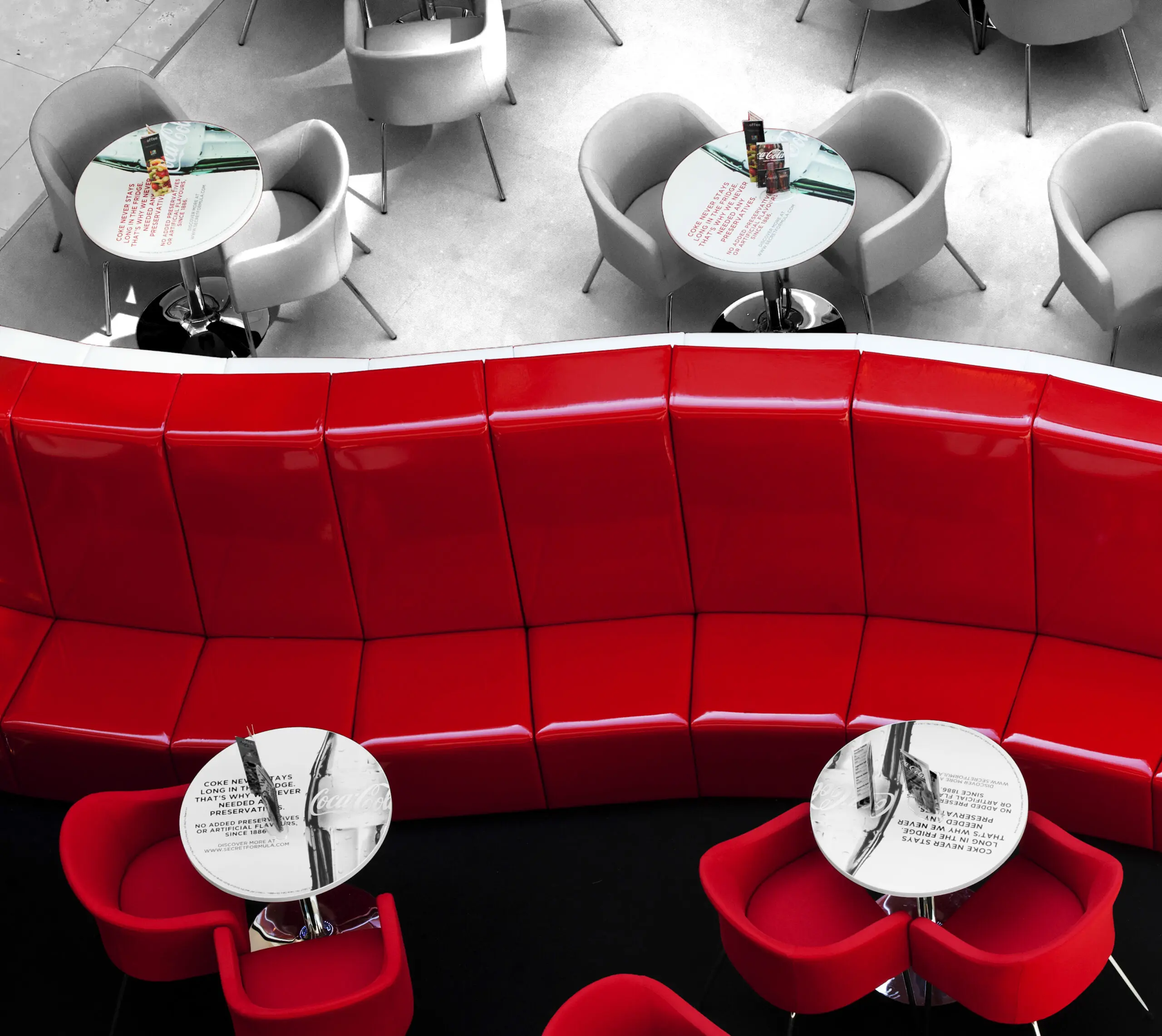 Wandbild (496) Red Seat präsentiert: Architektur,Kreatives,Detailaufnahmen
