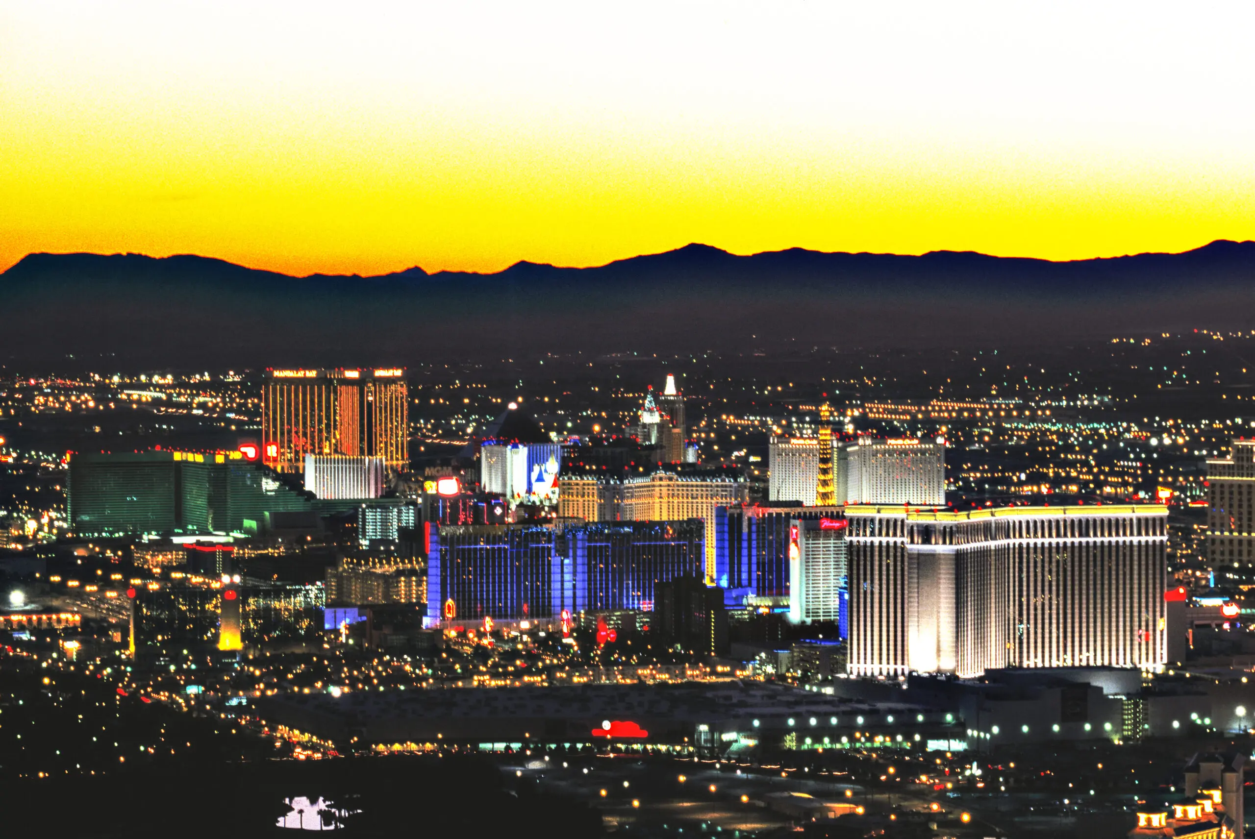 Wandbild (547) Vegas Nite präsentiert: Architektur,Landschaften,Skylines