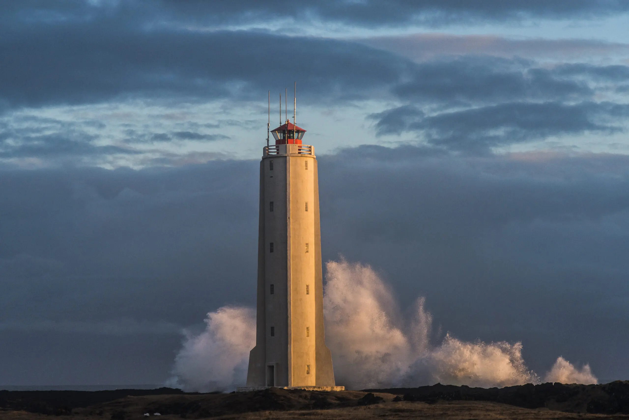 Wandbild (1212) Lighthouse Snaefellsness präsentiert: Architektur,Leuchttürme