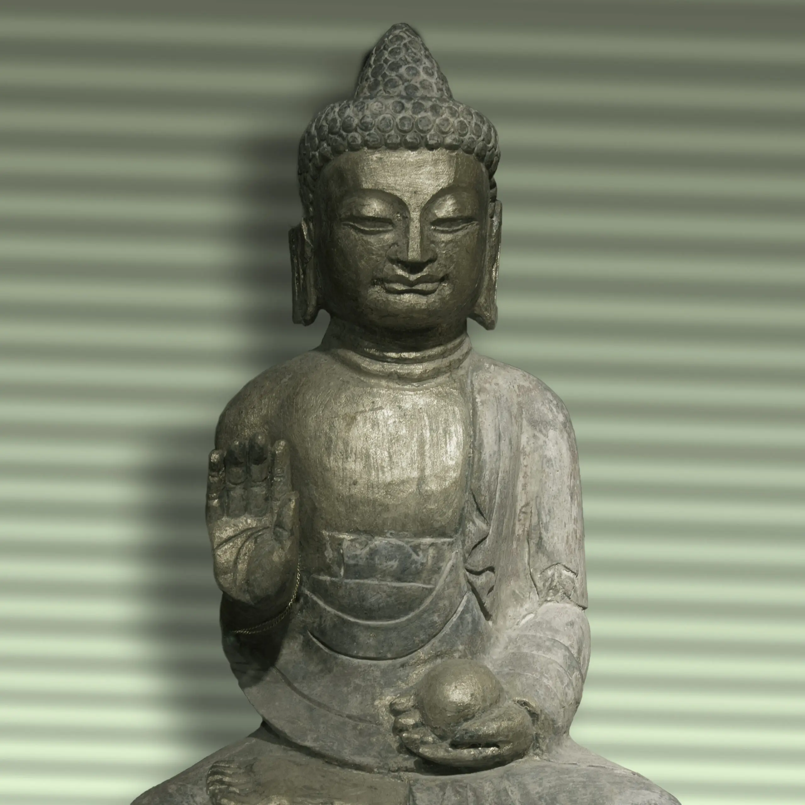 Wandbild (1602) Buddha präsentiert: Sonstige Architektur