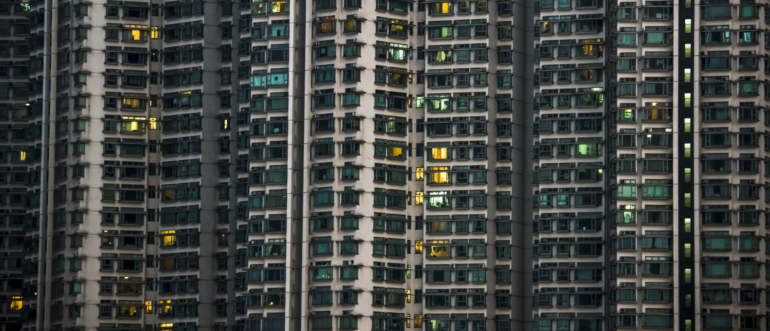 Wandbild (2057) Hamsterkäfig Hongkong präsentiert: Details und Strukturen,Architektur