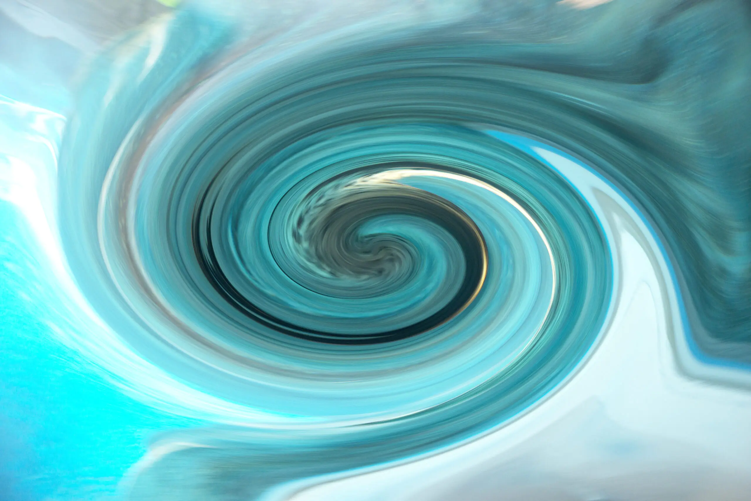 Wandbild (2340) Blue Whirl präsentiert: Abstrakt,Sonstige Naturdetails