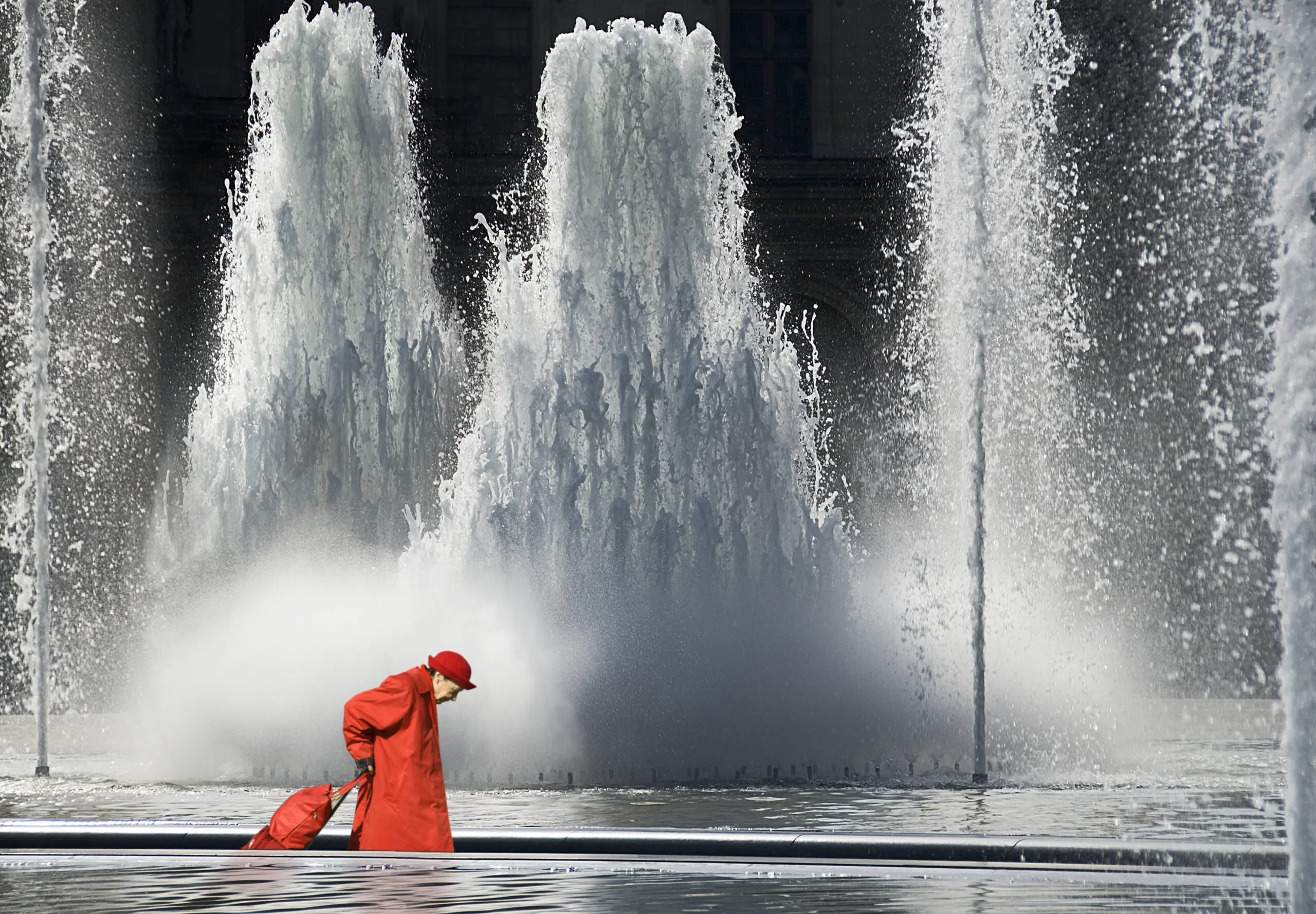 Wandbild (2729) Redwalk präsentiert: Wasser,Kreatives,Wasserfälle,Humor