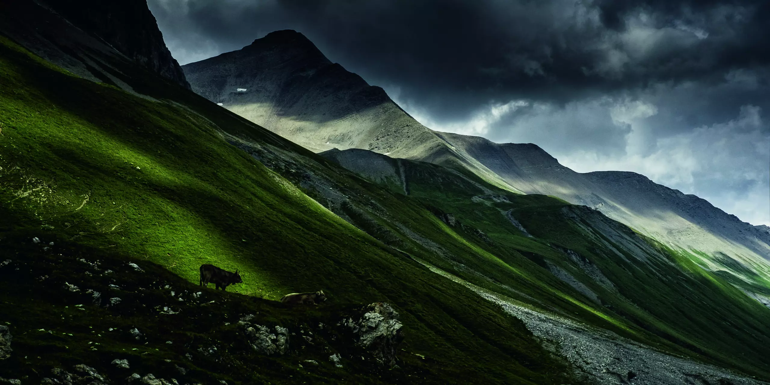 Wandbild (3058) Albula Pass, Switzerland präsentiert: Landschaften,Berge