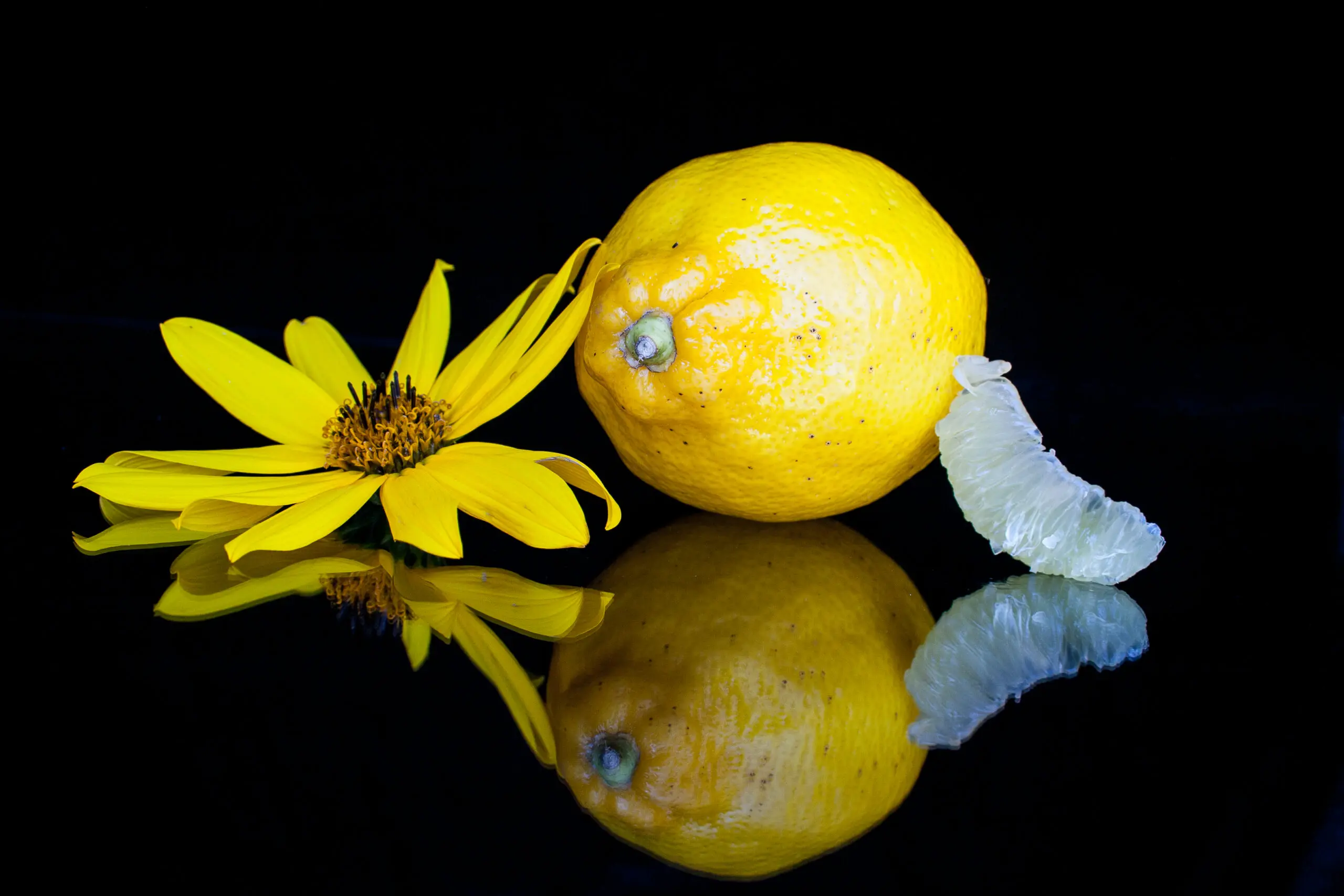 Wandbild (3299) Zitrone präsentiert: Natur,Blumen und Blüten