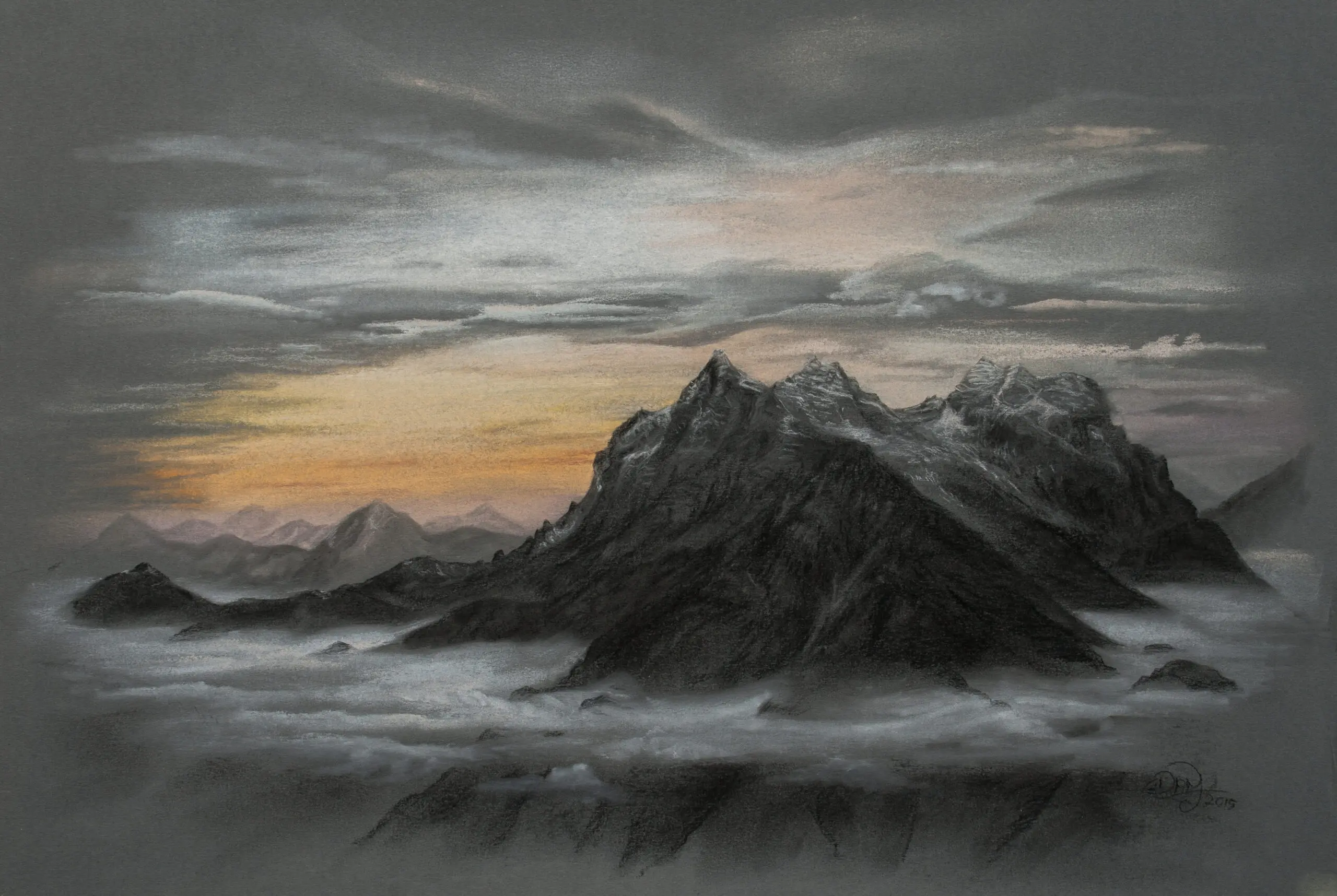 Wandbild (3570) Leoganger Steinberge präsentiert: Landschaften,Berge