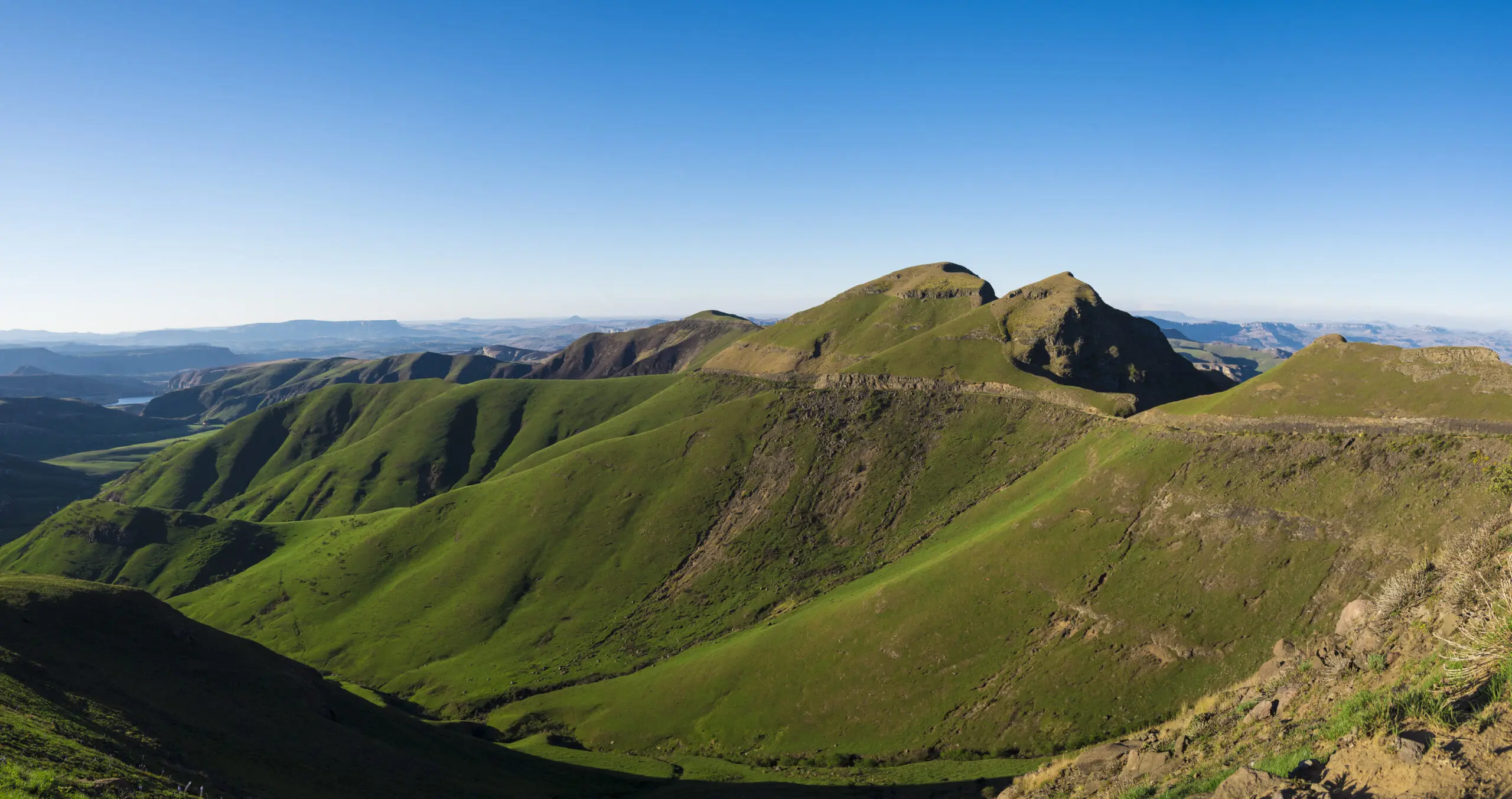 Wandbild (3698) Green Mountains präsentiert: Natur,Landschaften,Sommer,Afrika,Berge