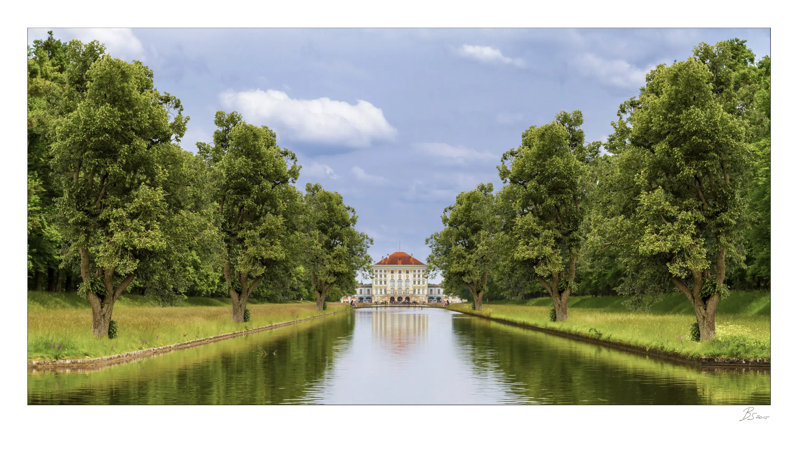Wandbild (3942) Park Nymphenburg präsentiert: Kreatives,Sonstiges Kreatives