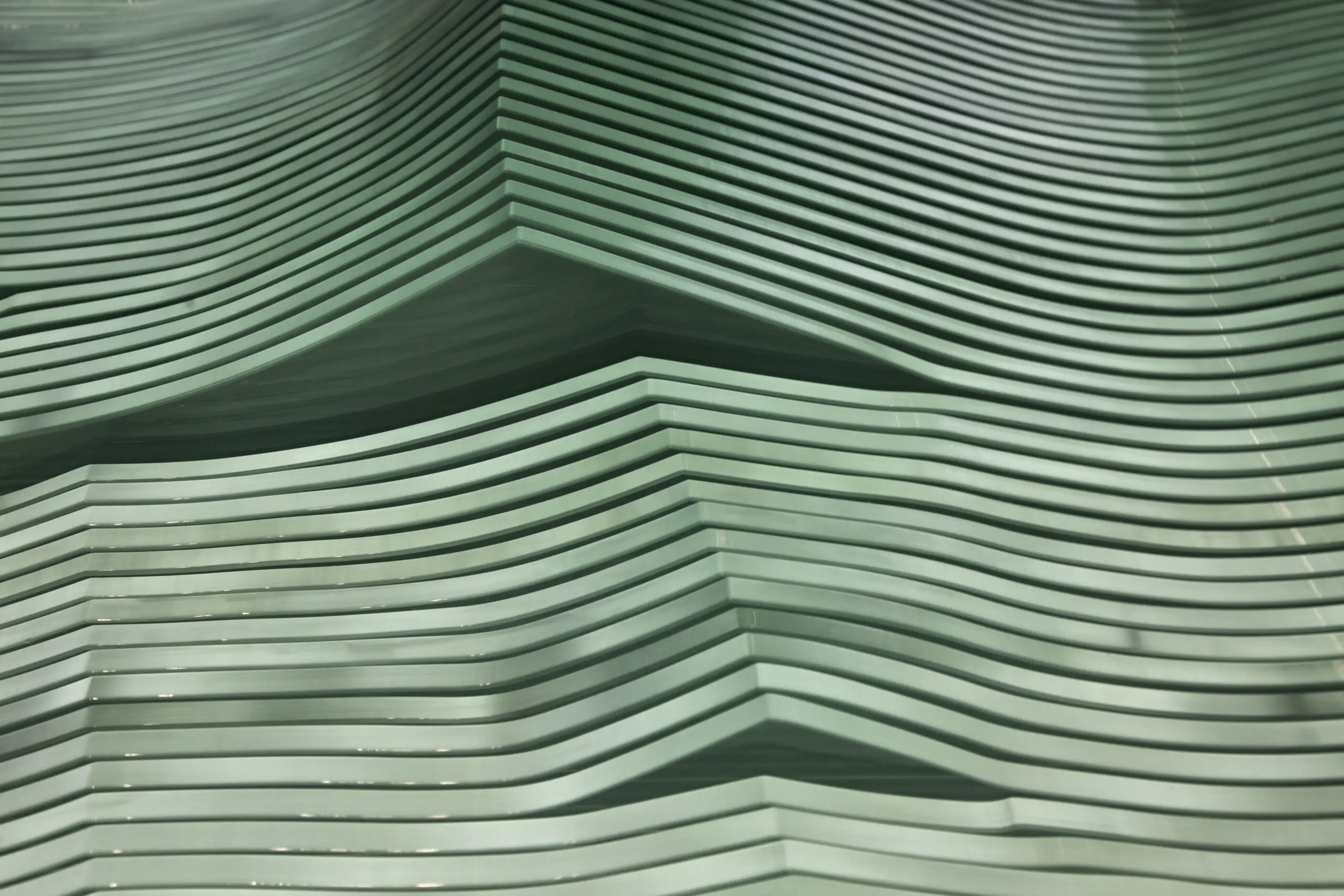 Wandbild (4076) Green wave präsentiert: Details und Strukturen,Abstrakt
