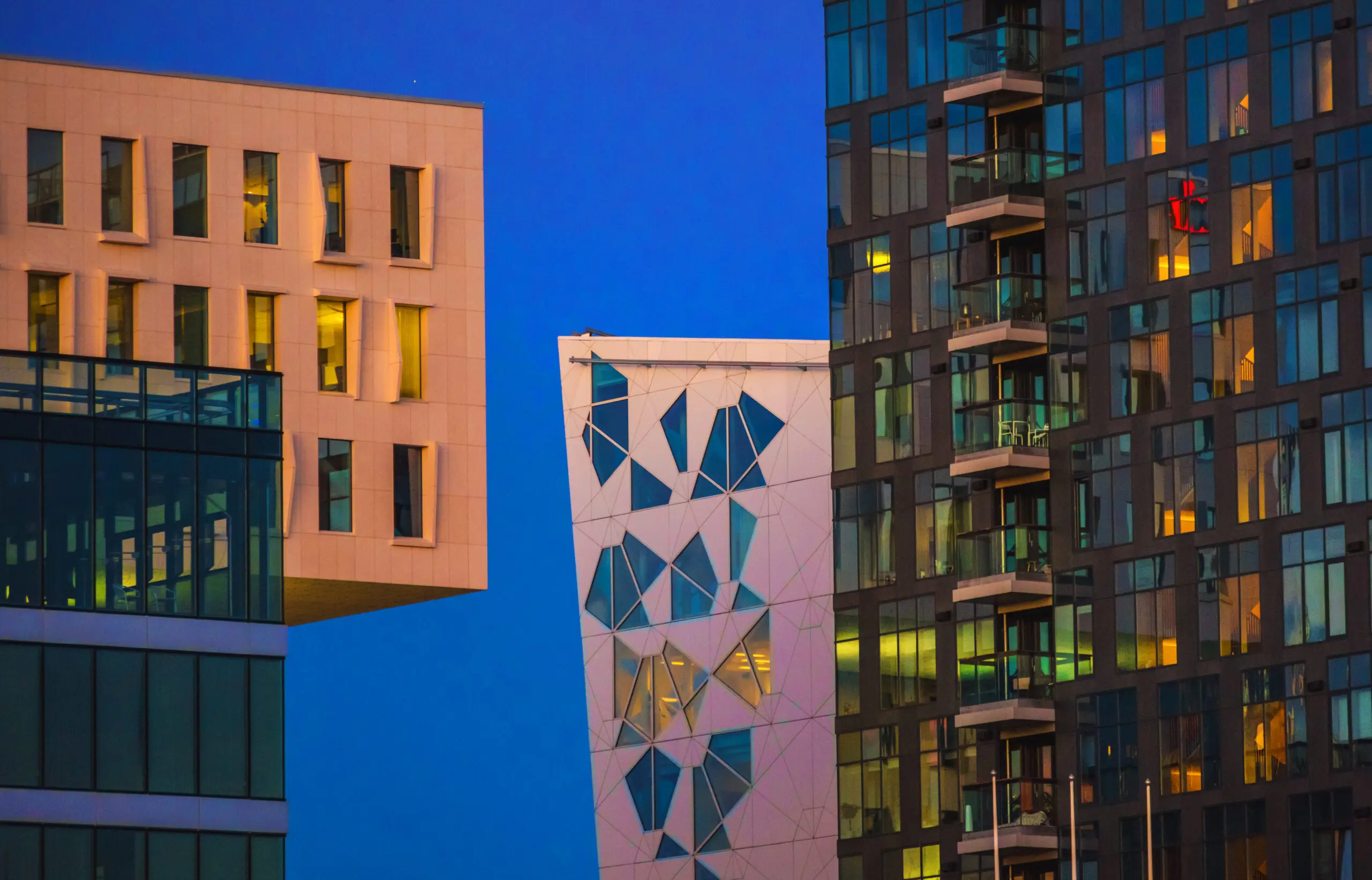 Wandbild (4276) Architektur Oslo präsentiert: Architektur,Detailaufnahmen