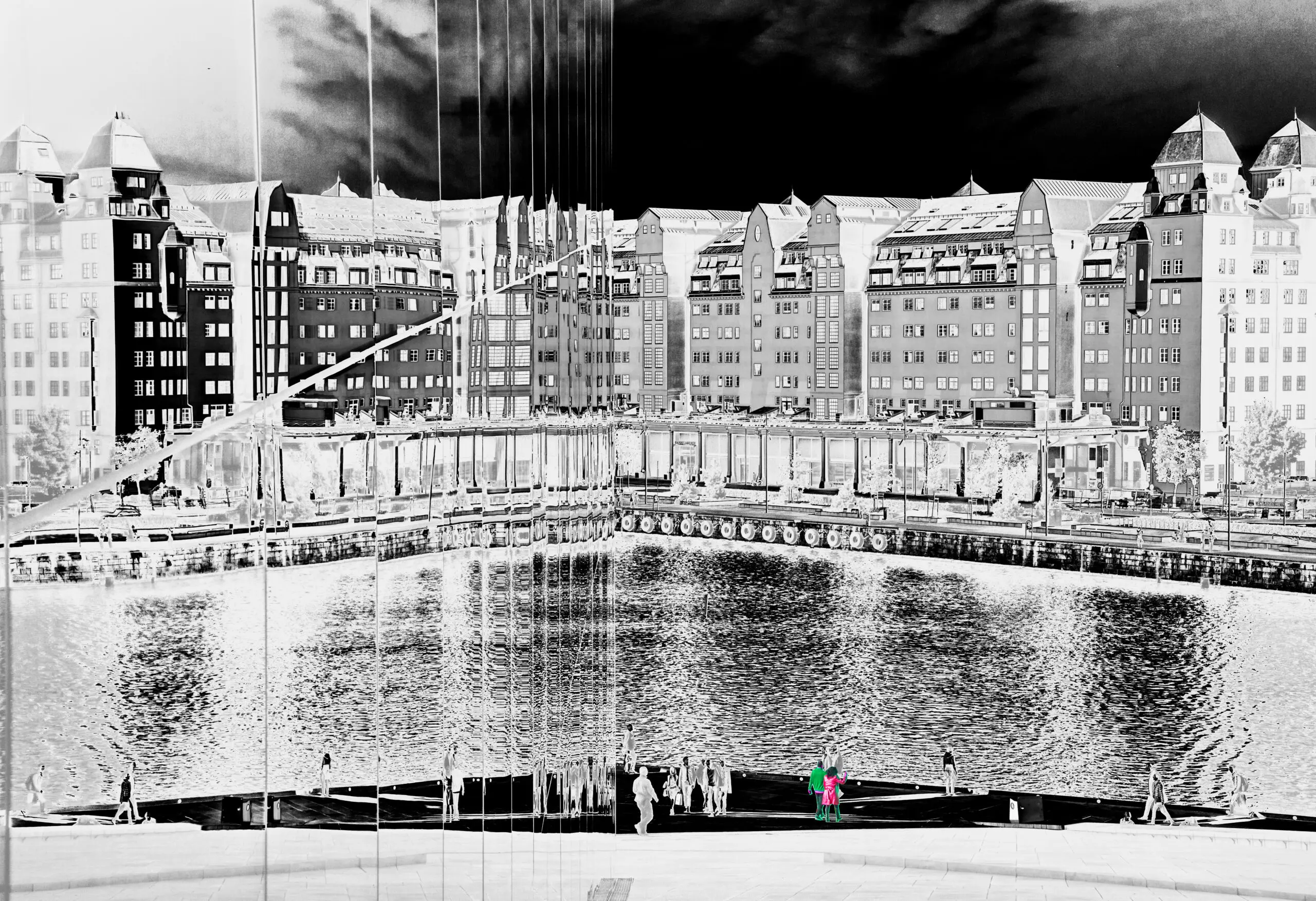 Wandbild (4281) Architektur Oslo präsentiert: Abstrakt,Detailaufnahmen