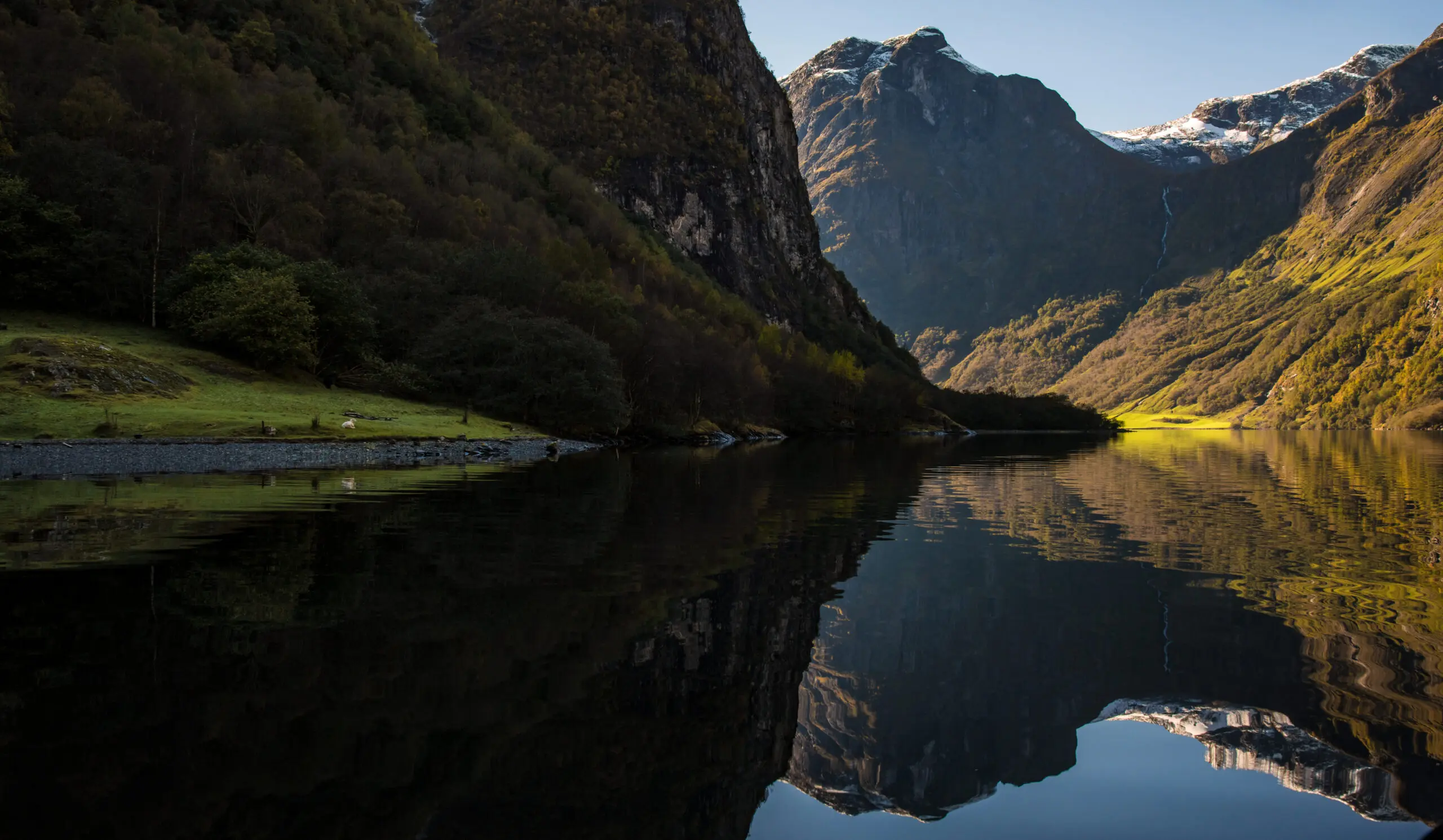 Wandbild (4312) Fjord präsentiert: Landschaften,Berge