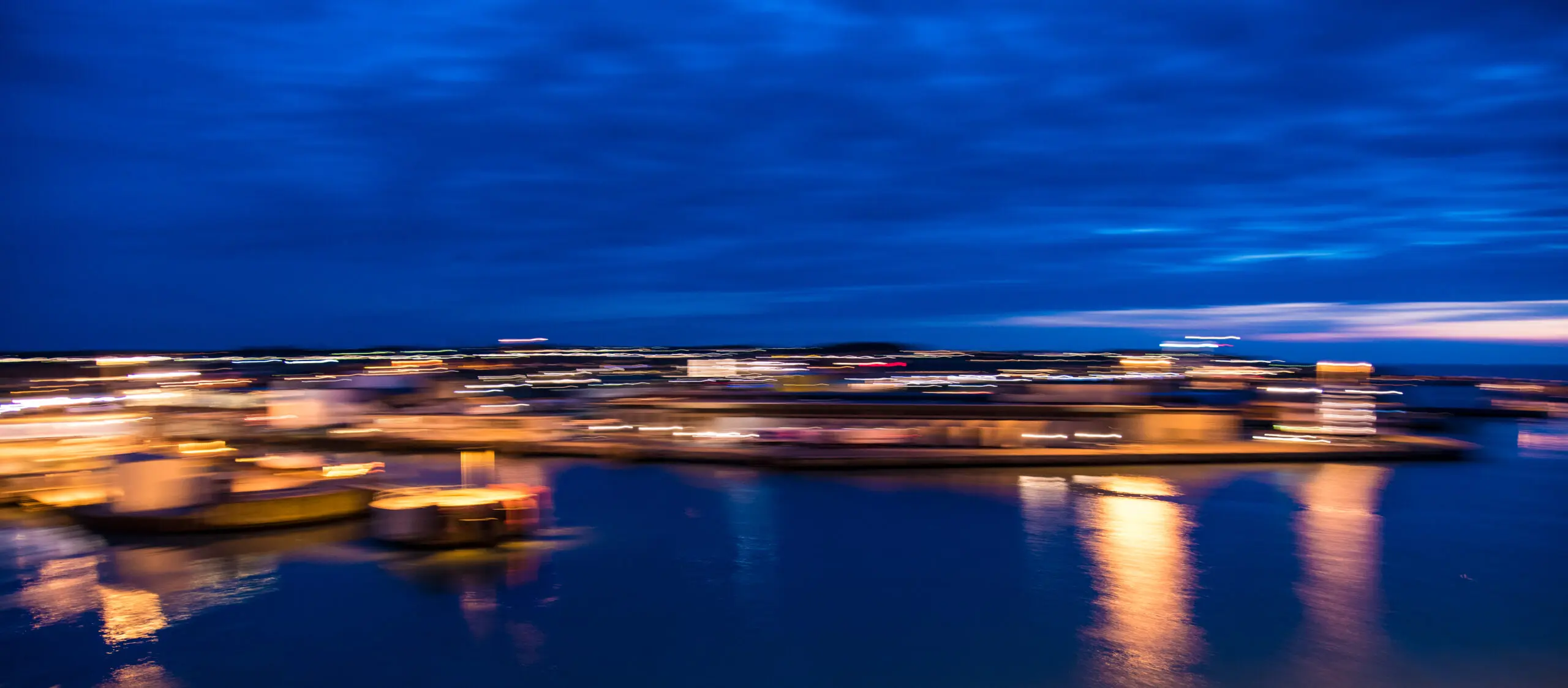 Wandbild (4320) Hafen bei Nacht präsentiert: Abstrakt,Sonstiges Kreatives