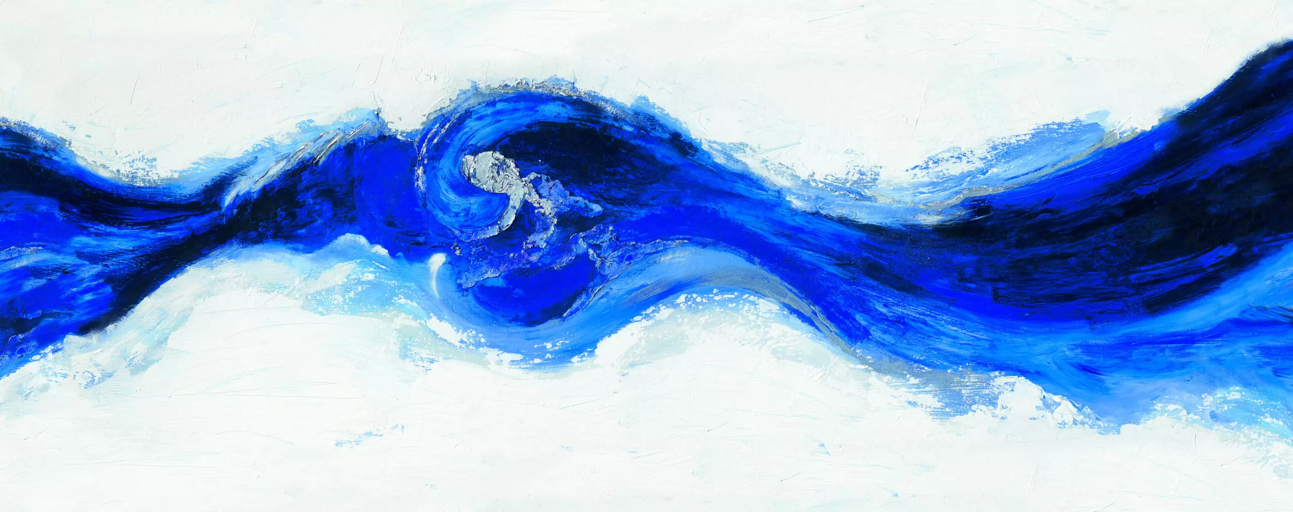 Wandbild (5004) Blue Magic Wave präsentiert: Wasser,Kreatives,Zen & Wellness,Abstrakt,Bäche und Flüsse,Meere,Seen,Unterwasser