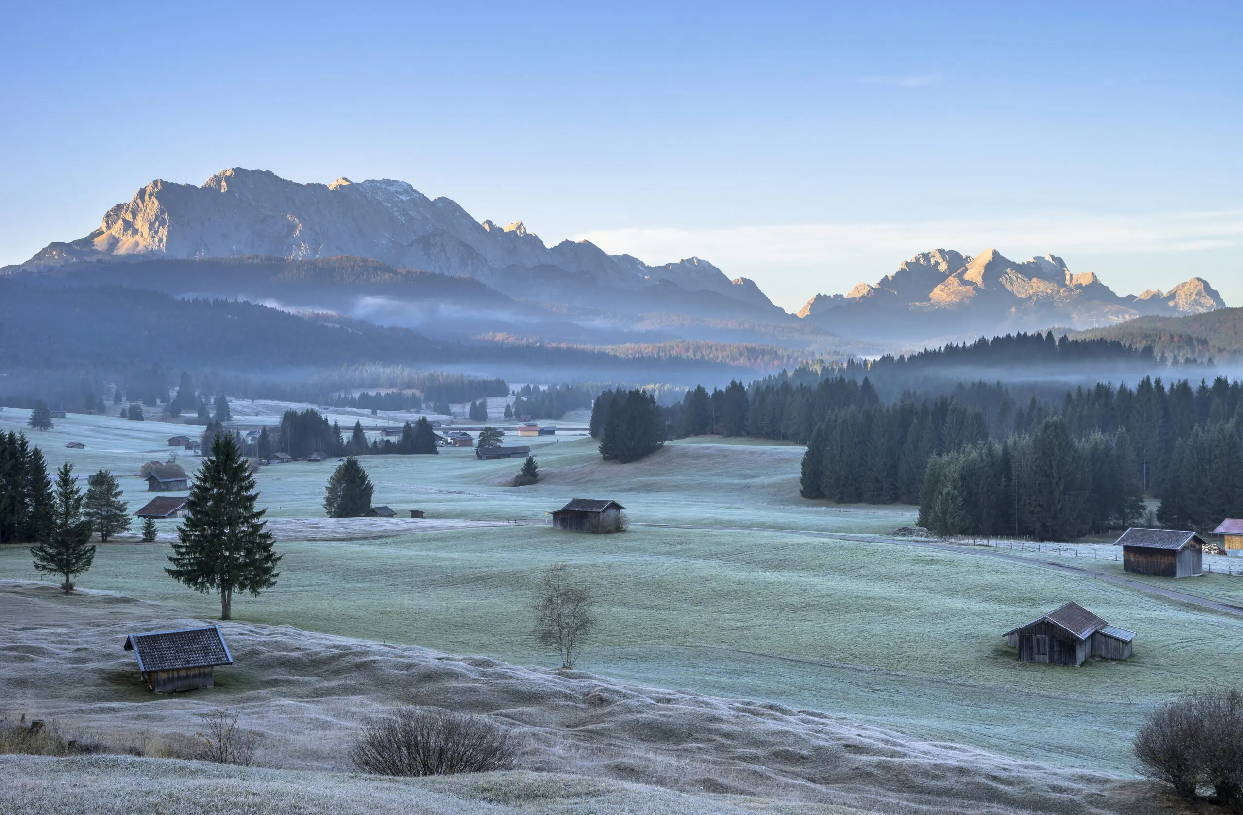 Wandbild (5194) Herbstliche Alpen präsentiert: Natur,Landschaften,Bäume,Berge,Herbst