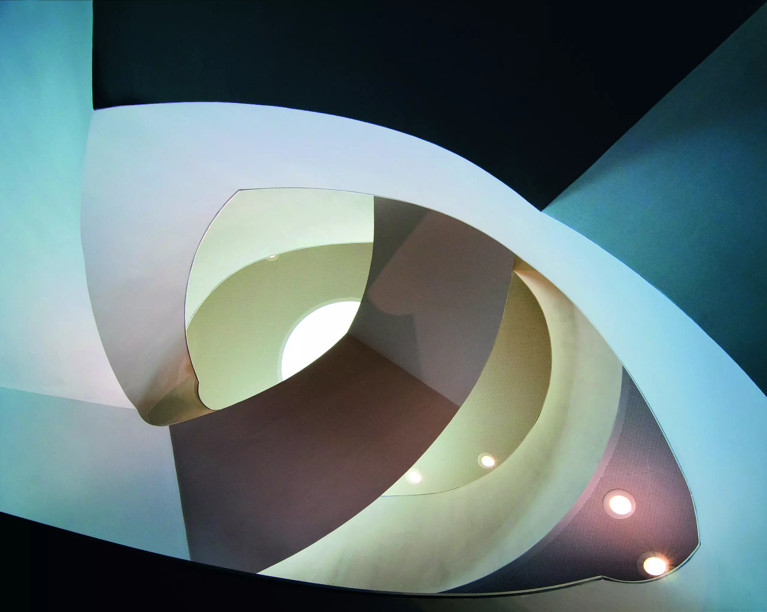 Wandbild (5223) Top Light by Henk van Maastricht präsentiert: Kreatives,Details und Strukturen,Architektur,Abstrakt,Häuser,Sonstige Architektur,Treppe,Architekturdetails