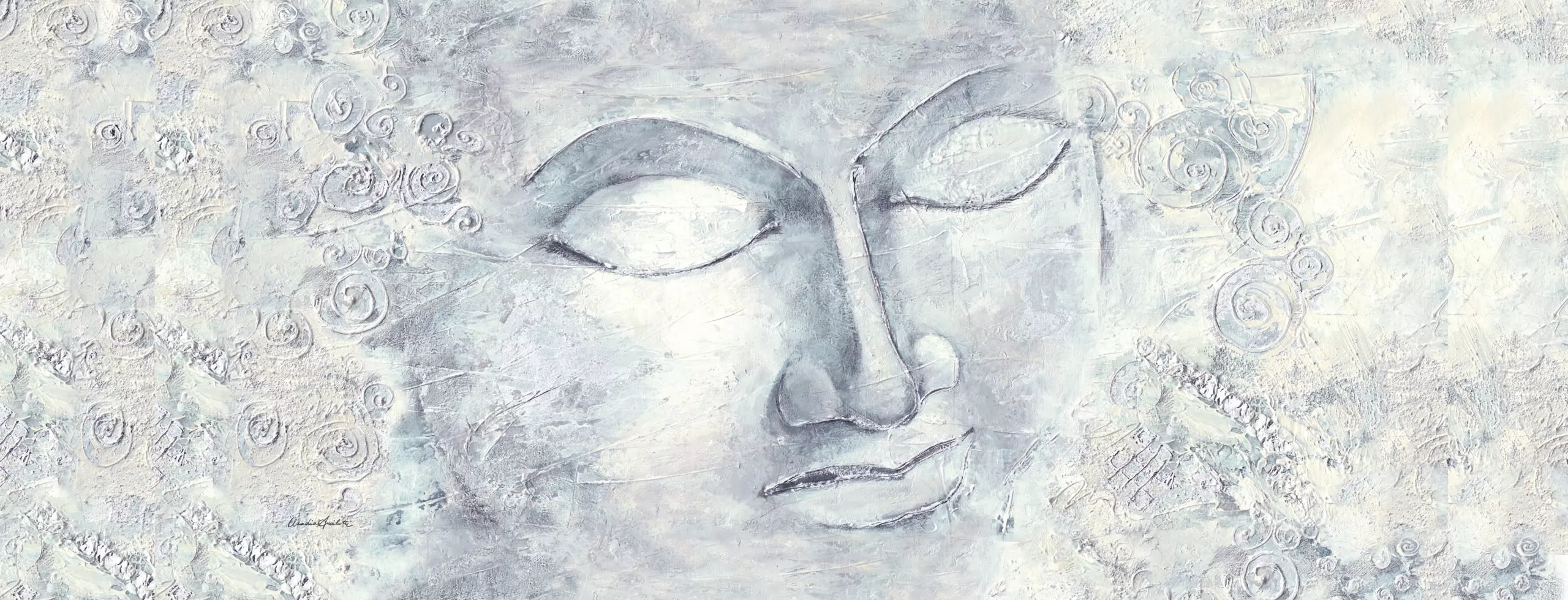 Wandbild (5541) Buddha präsentiert: Stillleben,Details und Strukturen,Zen & Wellness,Abstrakt,Floral,Modern,Sonstige Stillleben,Spiritualität,Sonstige Naturdetails