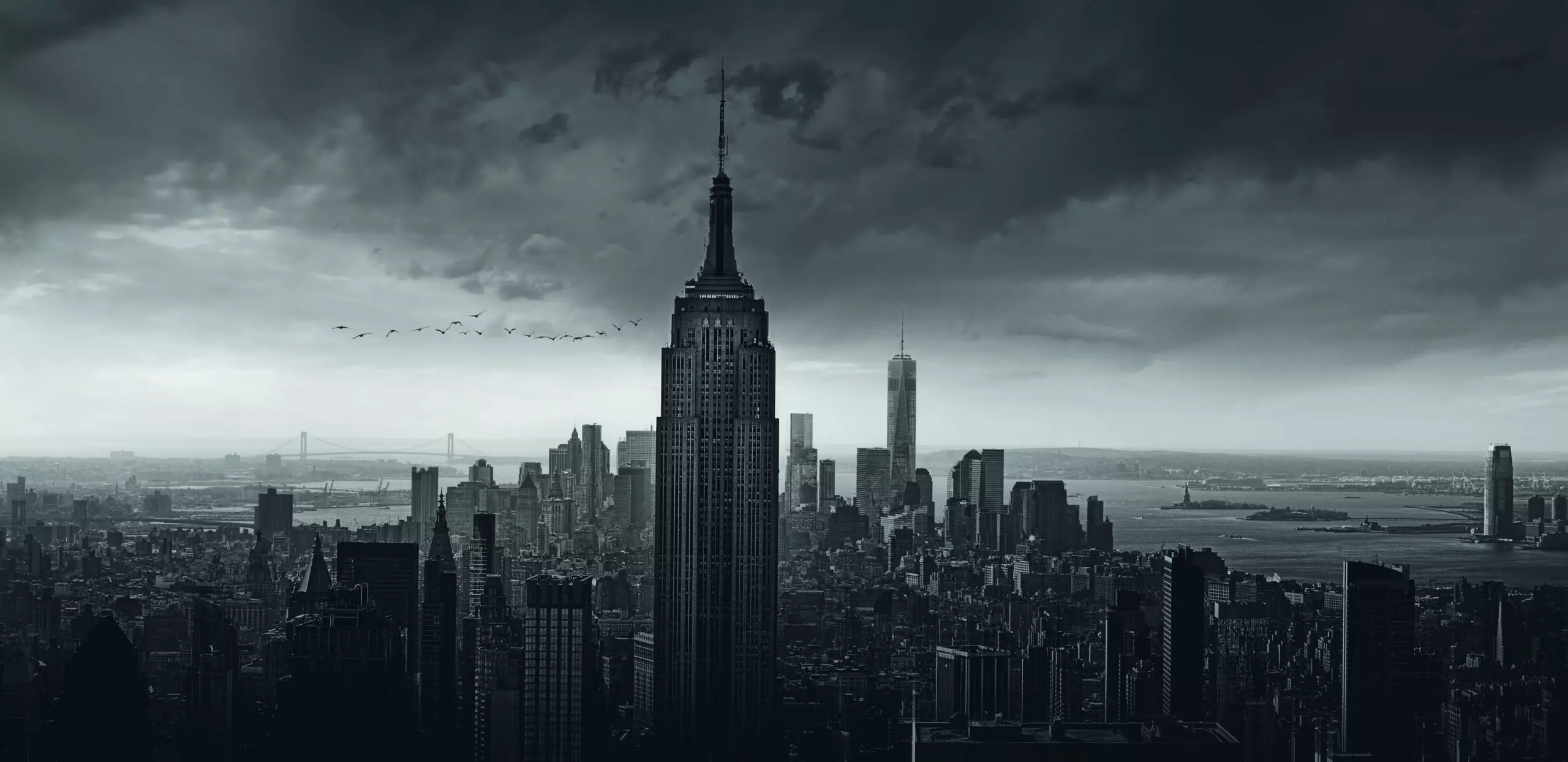 Wandbild (5845) New York Rockefeller View by Wim Schuurmans, 1x.com präsentiert: Architektur,Häuser,Skylines,Sehenswürdigkeiten