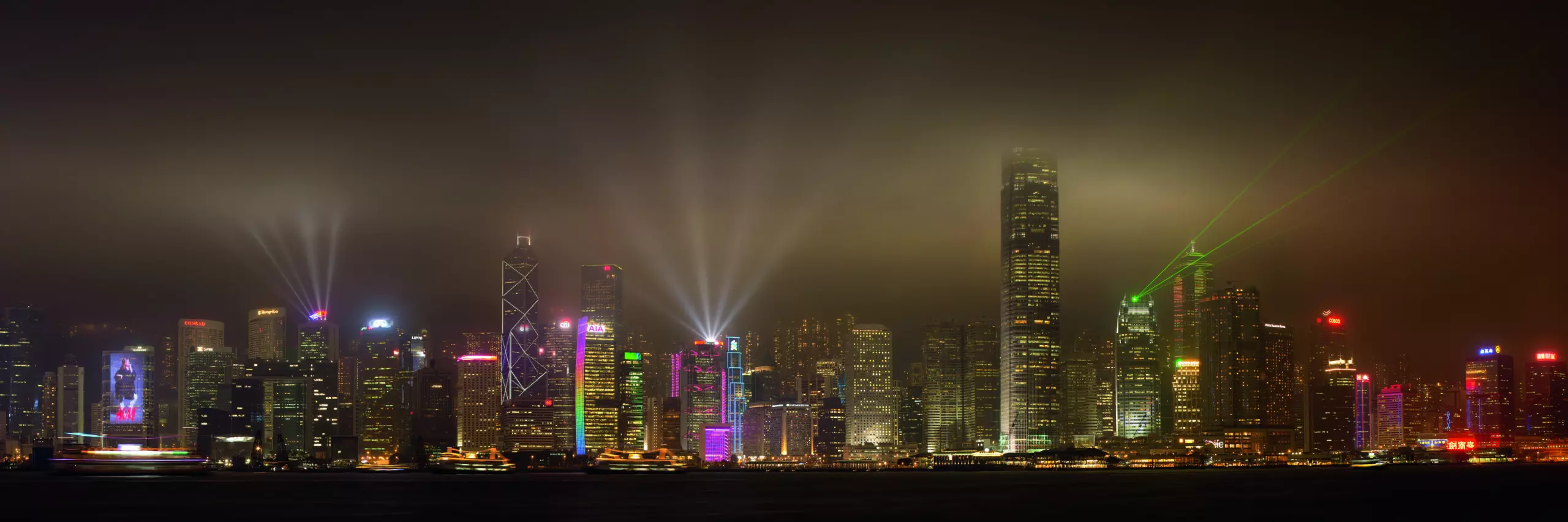 Wandbild (5873) Hong Kong Island by Daniel Murphy,1x.com präsentiert: Kreatives,Architektur,Skylines,Sehenswürdigkeiten,Sonstiges Kreatives