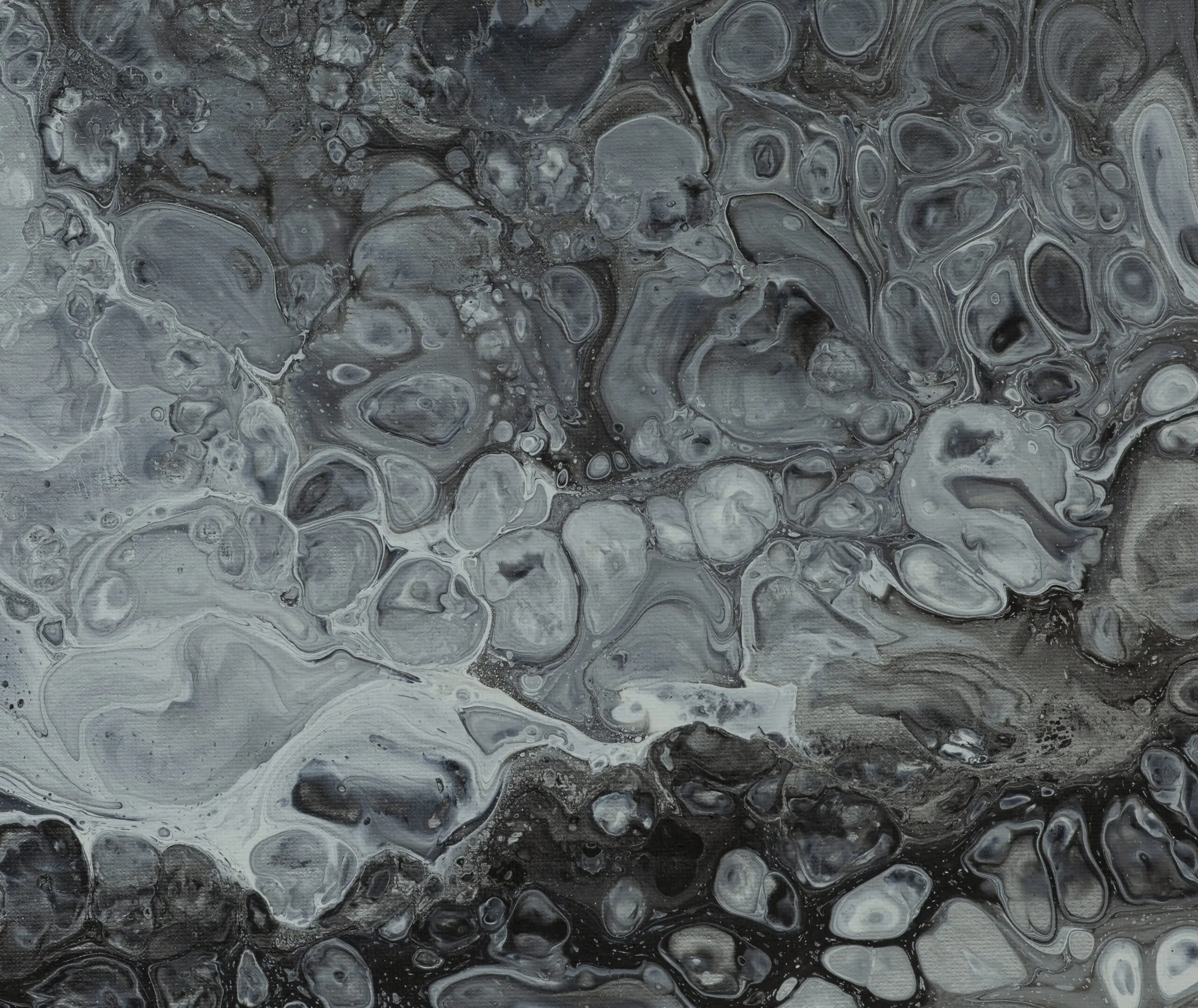 Wandbild (5925) Black & White Bubbles präsentiert: Kreatives,Abstrakt,Sonstige Naturdetails