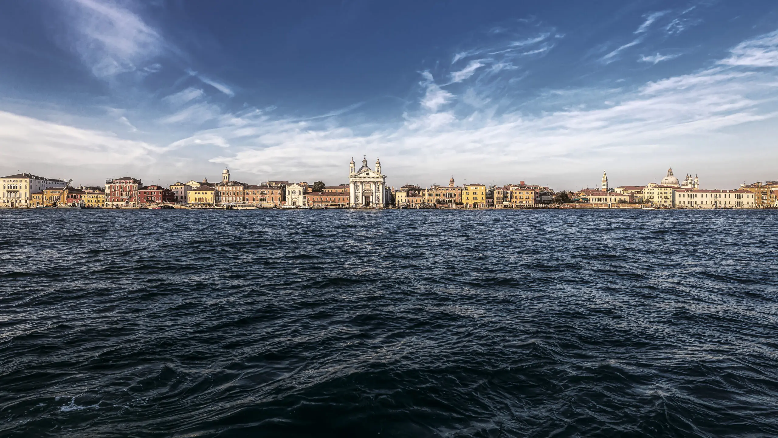 Wandbild (5970) Venice Vaporetto View I präsentiert: Wasser,Architektur,Häuser,Skylines,Meere