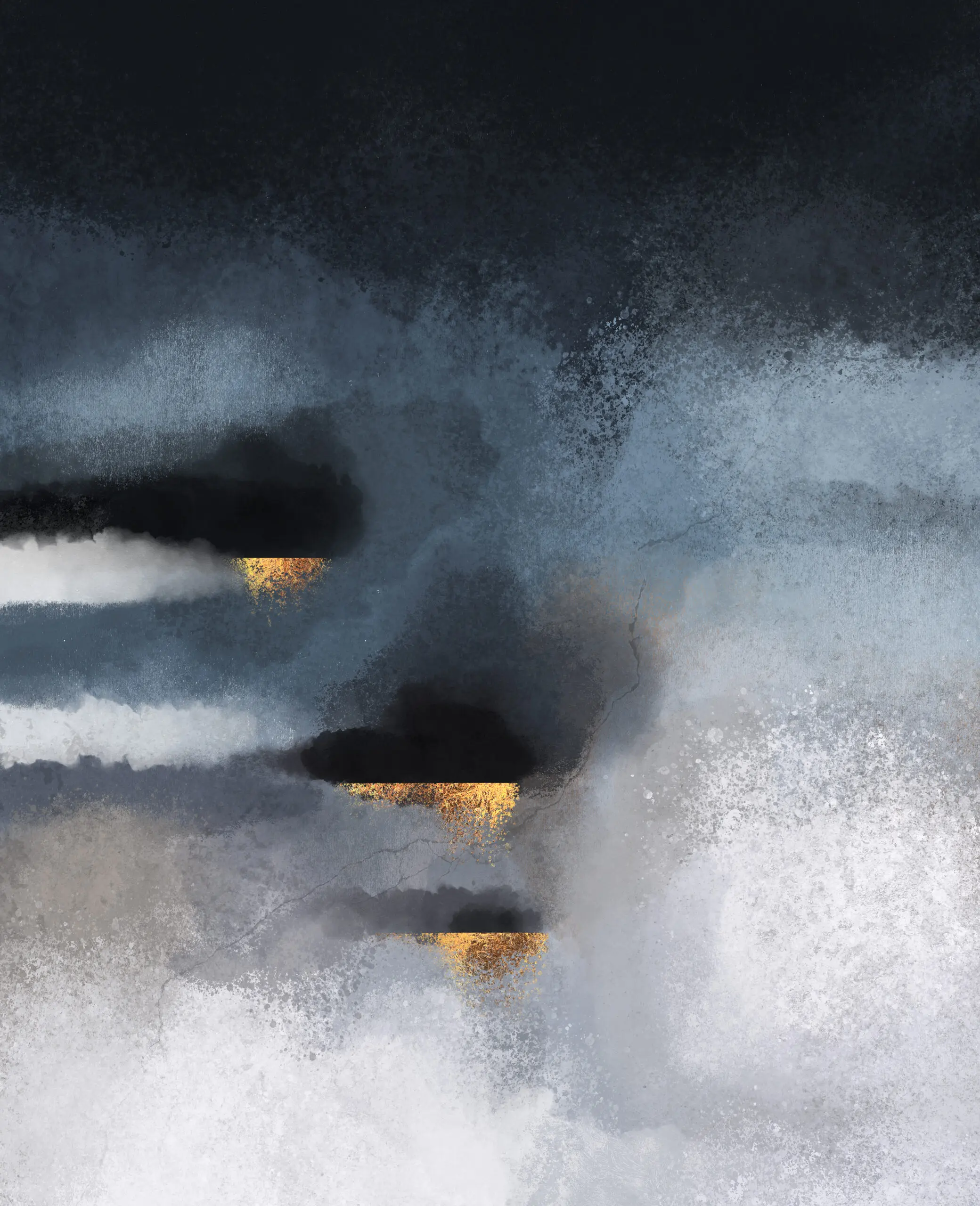 Wandbild (6379) Cloudburst by Elisabeth Fredriksson,1x.com präsentiert: Kreatives,Details und Strukturen,Abstrakt