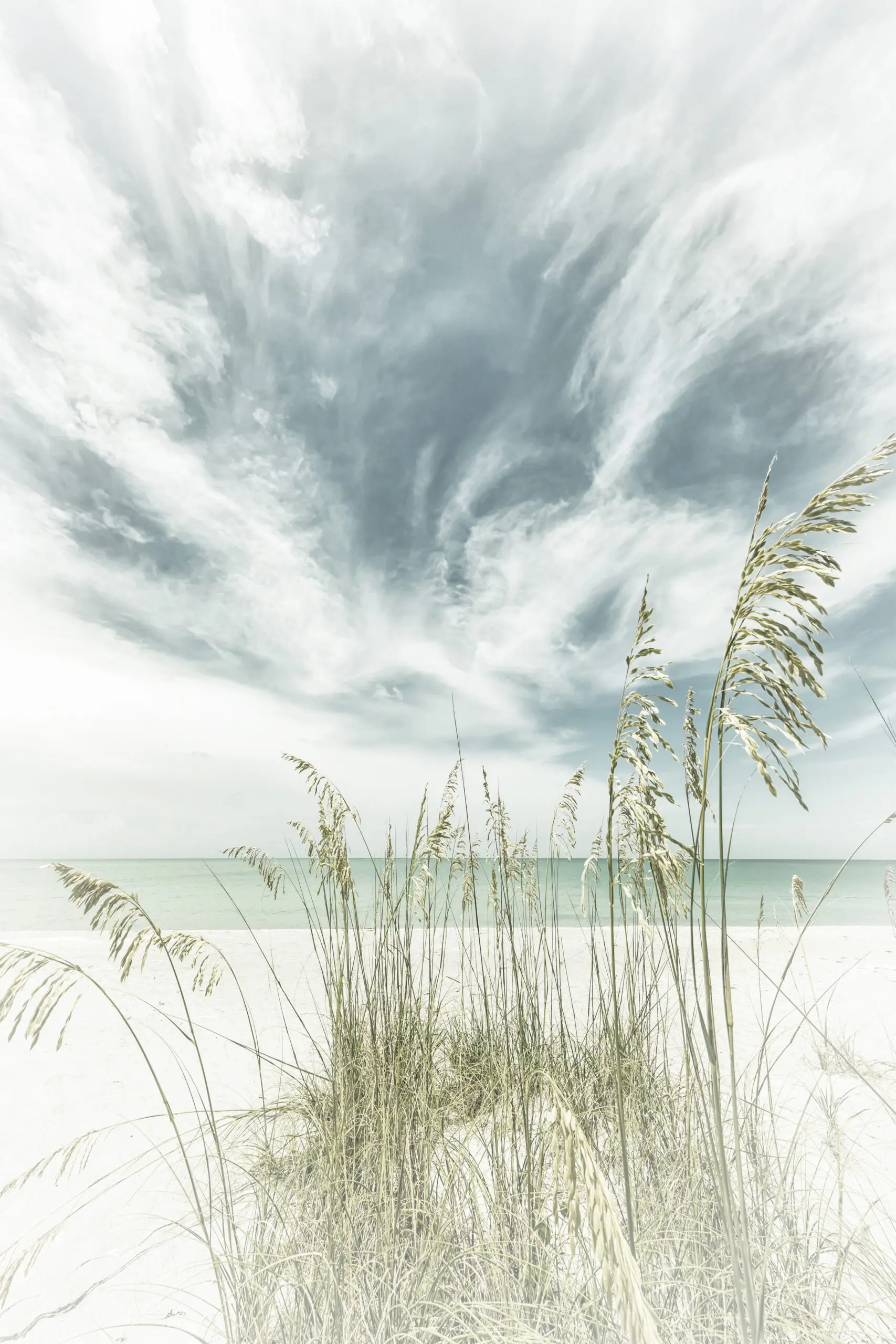 Wandbild (26037) Calmness on the beach by Melanie Viola präsentiert: Wasser,Natur
