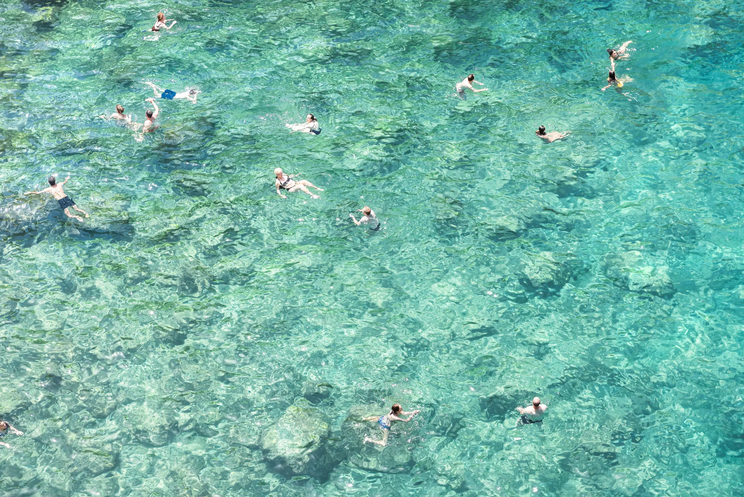 Wandbild (26229) Swimming in the sea by photlovers präsentiert: Menschen,Wasser